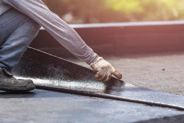 Professional Waterproofing technician working in Waunakee, WI